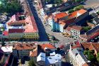 центральная часть Мукачево с высоты птичьего полёта фото, foto, Mukachevo
